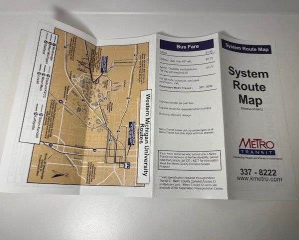 Kalamazoo Bus schedules 2011/2012 & System Route Map