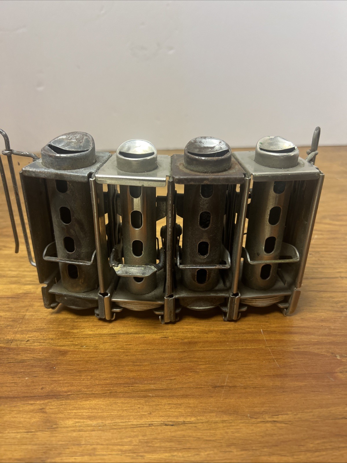 Vintage Johnson Fare Box Co. Chicago Bus-Conductors 54Coin Changer Nickel/ Brass