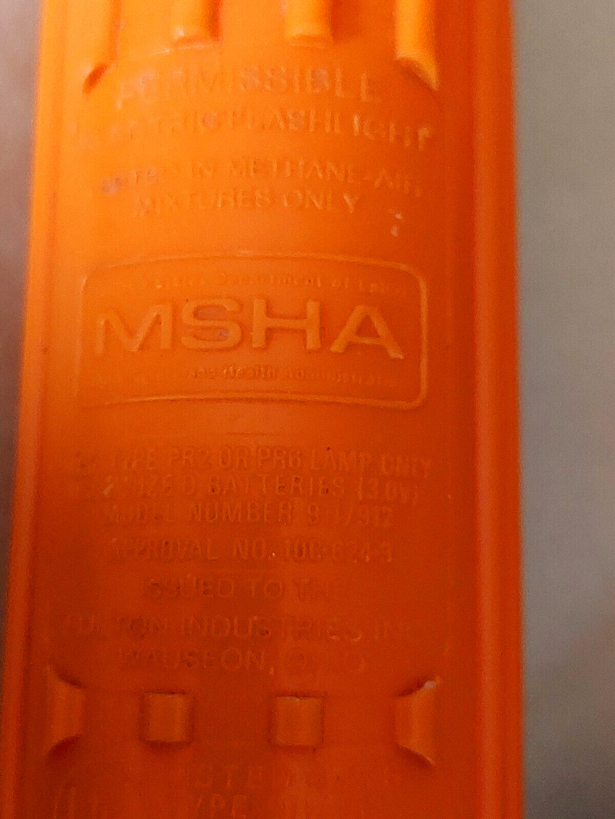 vtg NEW YORK CITY TRANSIT AUTHORITY NYCTA MHSA/Fulton OFFICIAL FLASHLIGHT USA