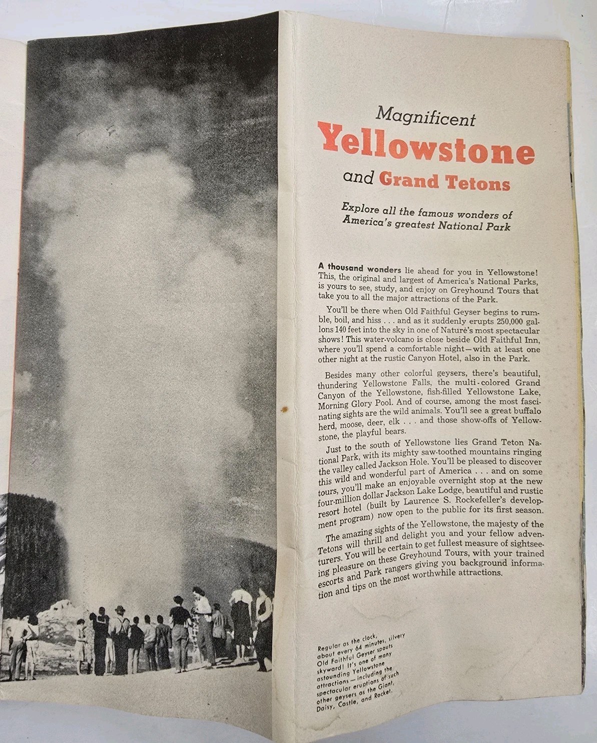 1940s Greyhound Bus Vtg Escorted Tours Travel Booklet COLOR Brochure Mexico FL
