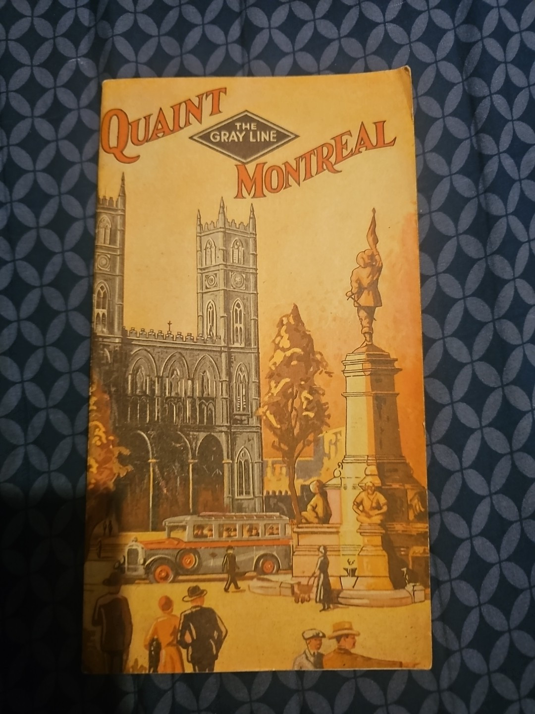 1920s Gray Line “Quaint Montreal” Vintage 42-page Travel Booklet