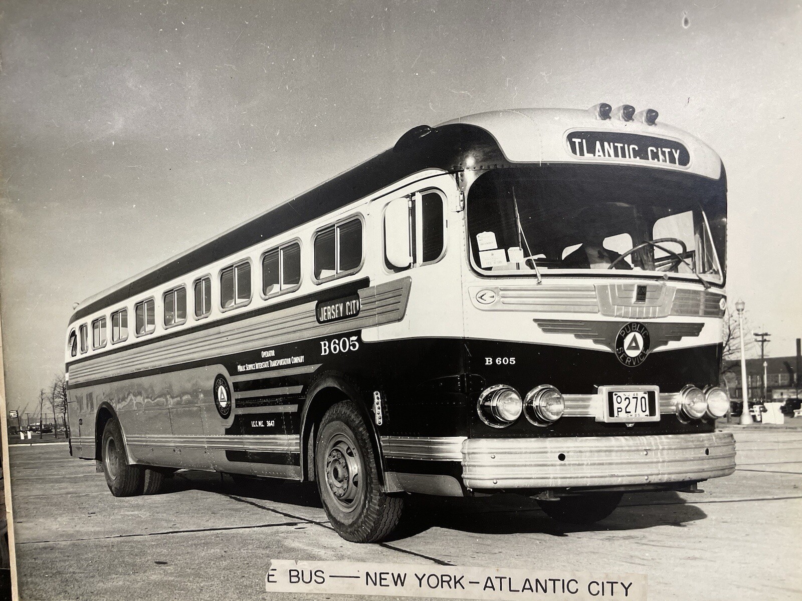 Vintage 1940s New Jersey Bus Driver Training School Promo Large Scale Photo 7/13