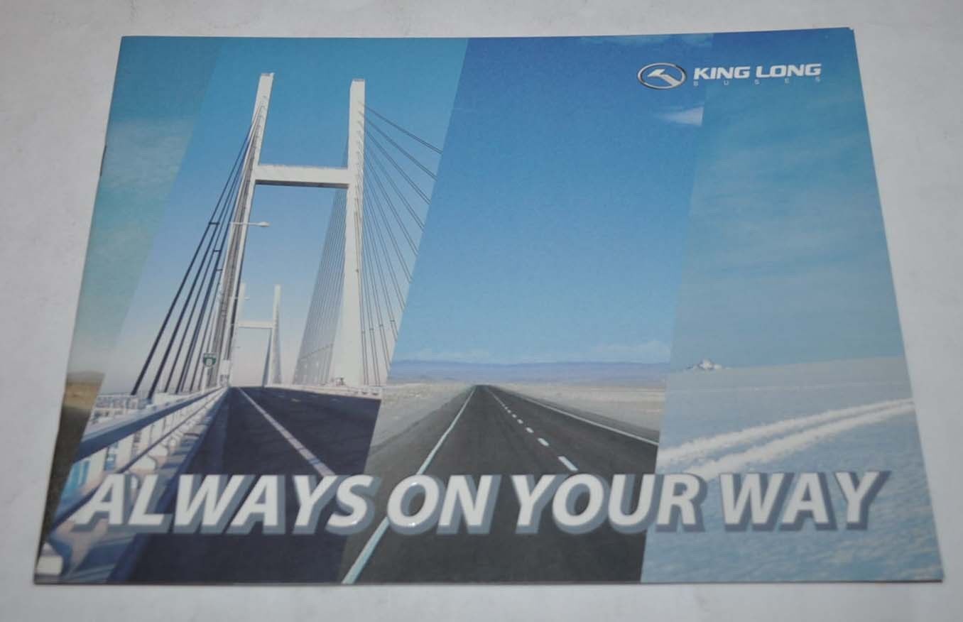 King Long Bus Always on your way China Brochure Prospekt