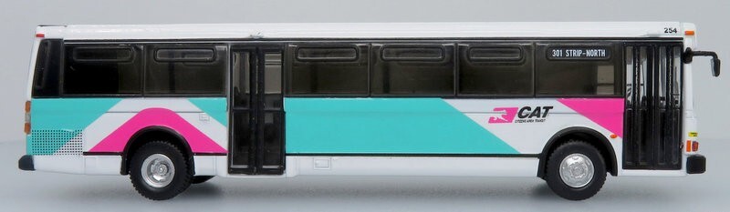 Iconic Replicas 1:87 1980 Grumman 870 Transit Bus: Las Vegas CAT