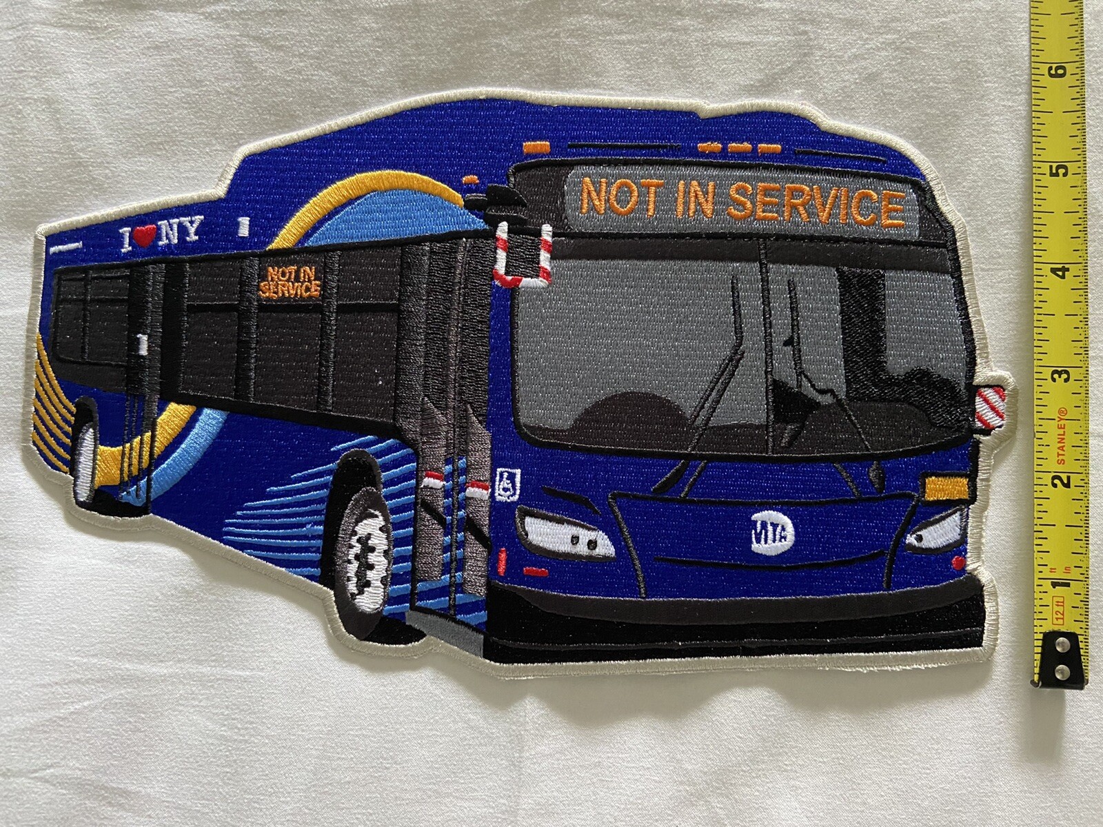 MTA NYCT New Flyer LARGE patch