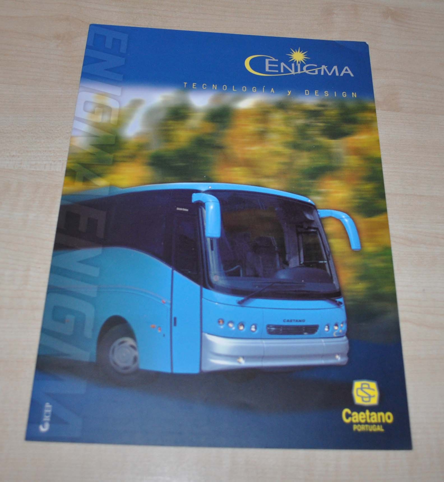 Caetano Bus Buses & Coaches Brochure Prospekt Portugal