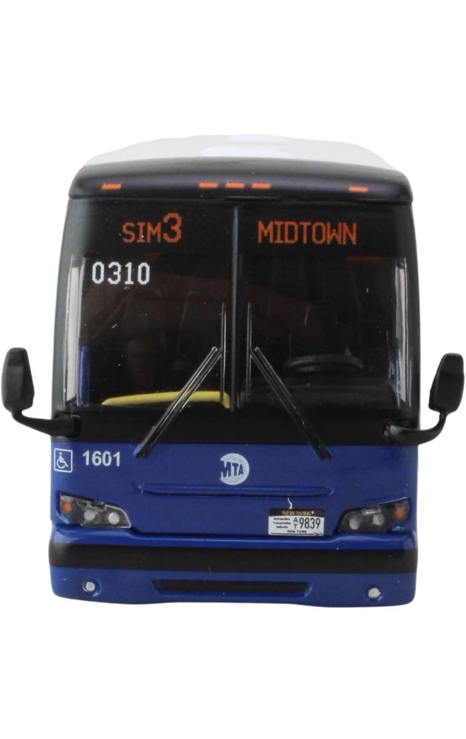 Daron Prevost X3-45 MTA New York City Die-Cast Bus 1:87 Scale 2021