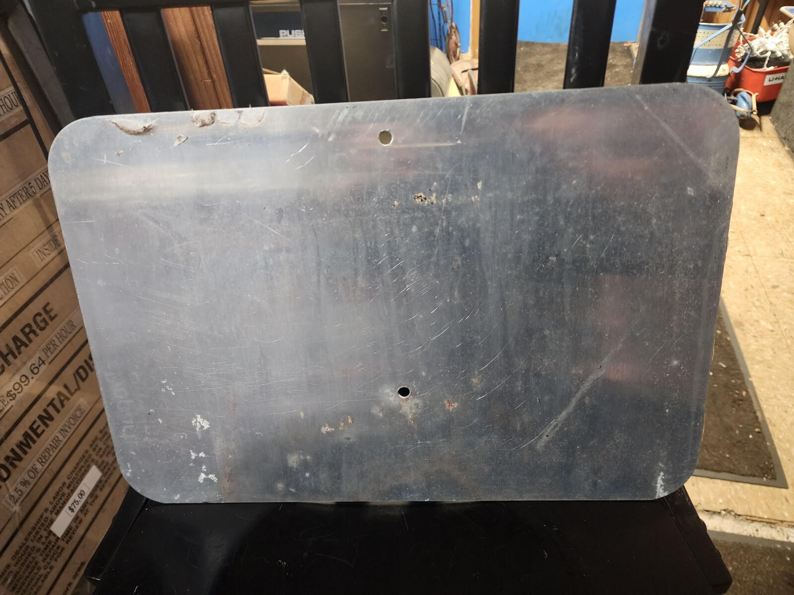 Vintage Westchester county /NYC Bus stop sign DOT Metal