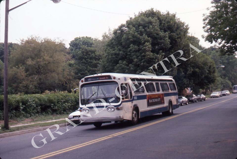 ORIGINAL 1991 NYCTA NEW YORK CITY BUS SLIDE GMC #6910 VICTORY STATEN ISLAND NY