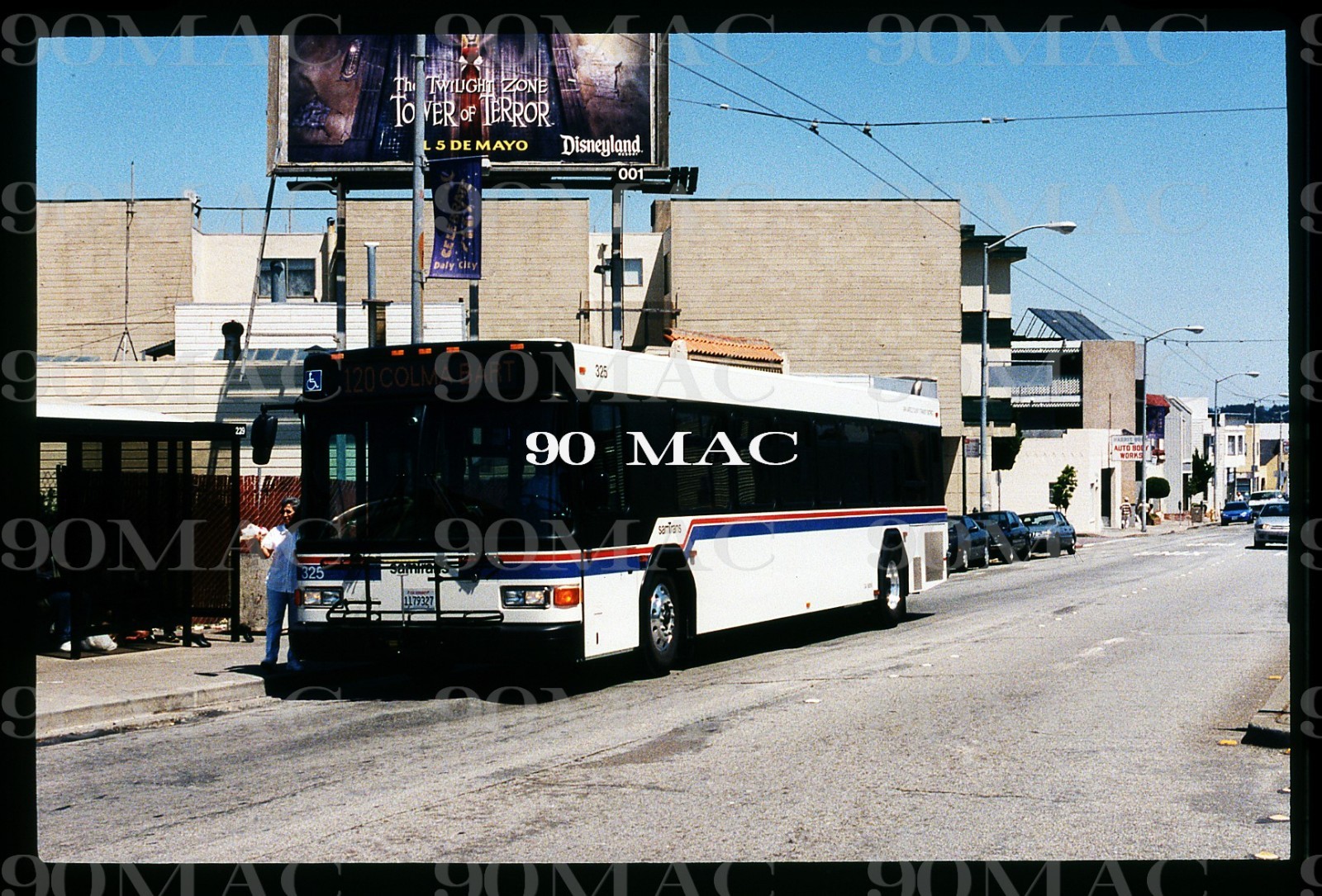 SAMTRANS. GILLIG BUS #325. Daly City (CA). Original Slide 2005.