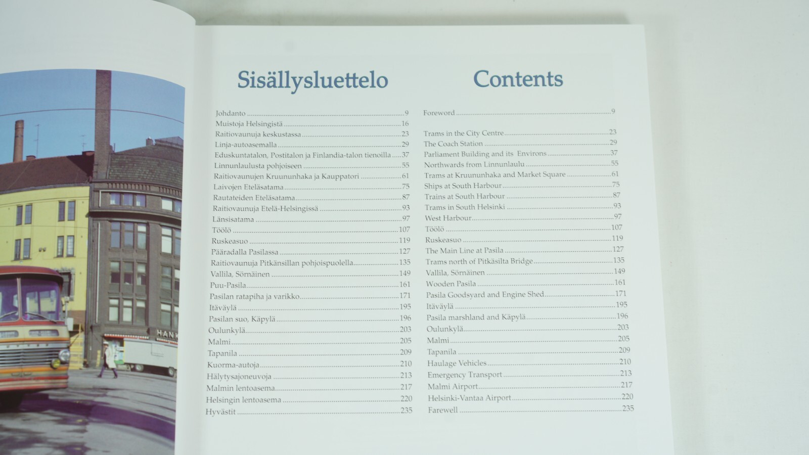 Memories of Helsinki Transport Hardcover by Juhani Katajisto W3