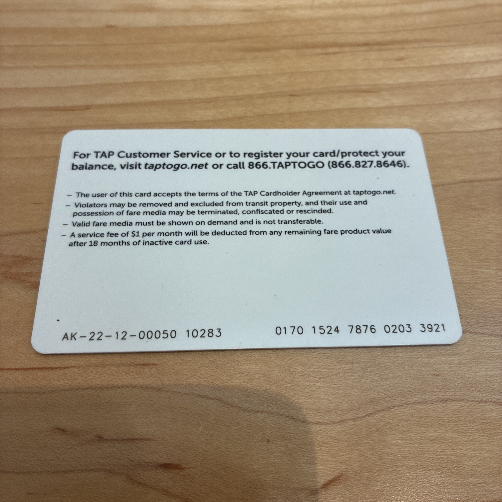 LA Metro Tap Card – Independence Day 2022