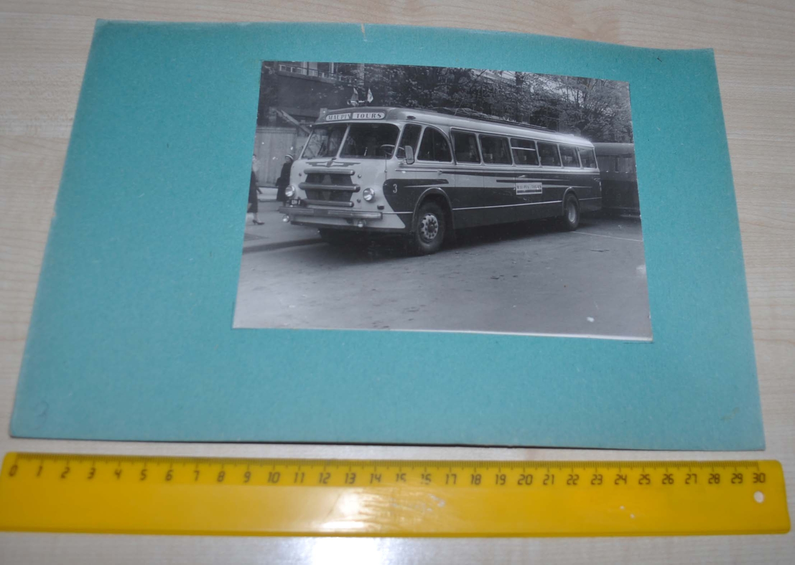 Brand unknown Photo Bus no Brochure Prospekt from the USSR