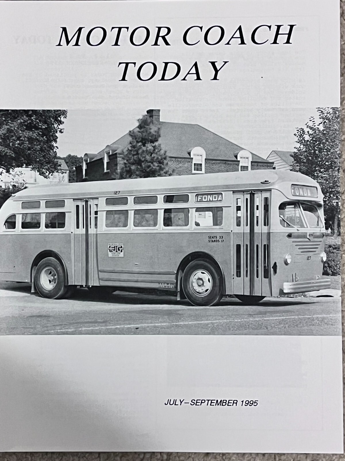 New York Mohawk Valley Bus Line History Gloversville Amsterdam NY