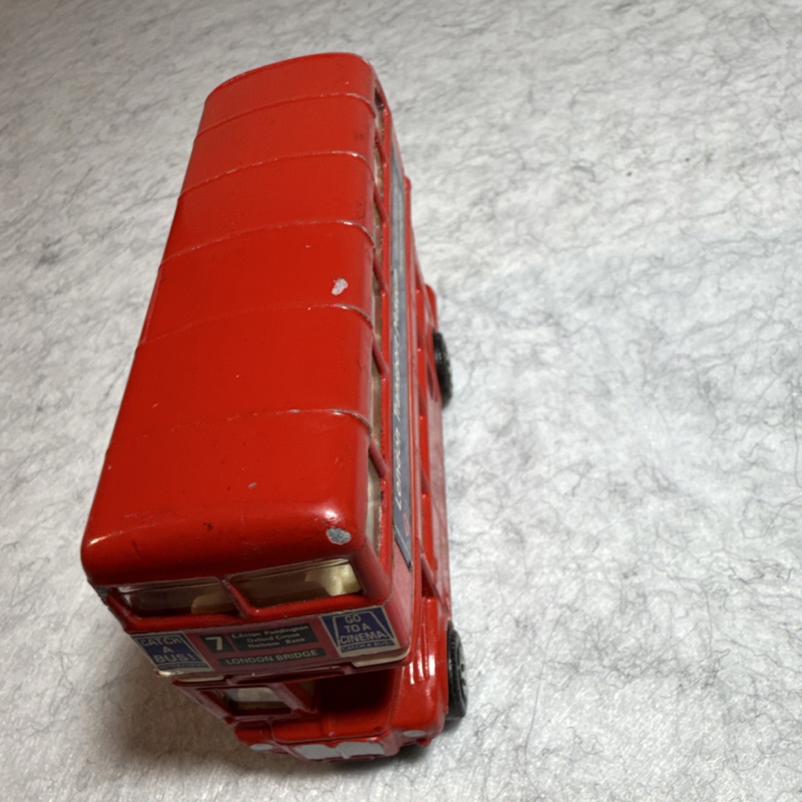 Corgi London Transport Museum Red Diecast Double-Decker Bus Model Route 7