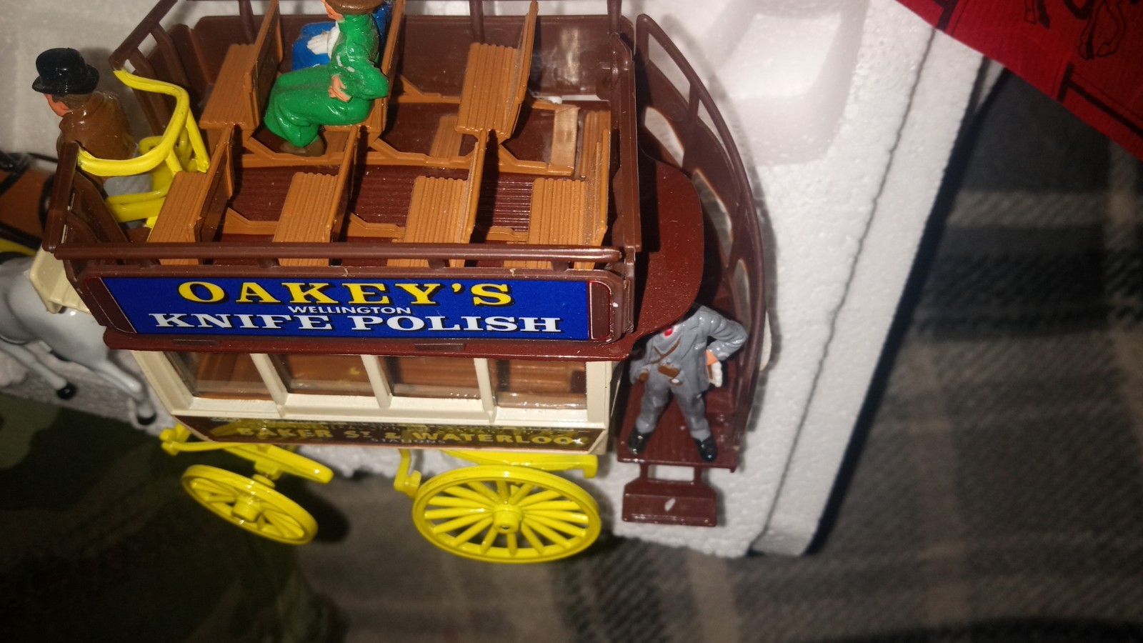 Matchbox Models of Yesteryear YSH 2 London Omnibus 1886 Horse Drawn Carriage