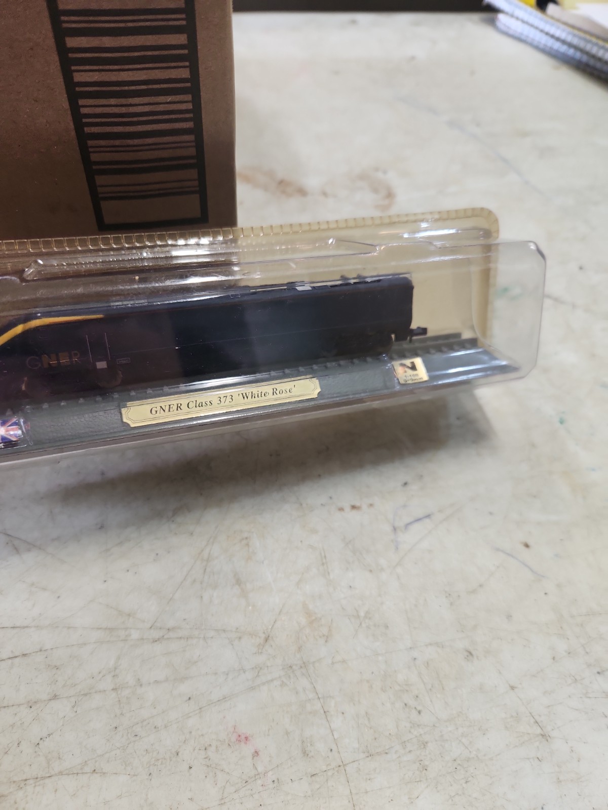 Del Prado GNER Class 373 White Rose Diecast Train