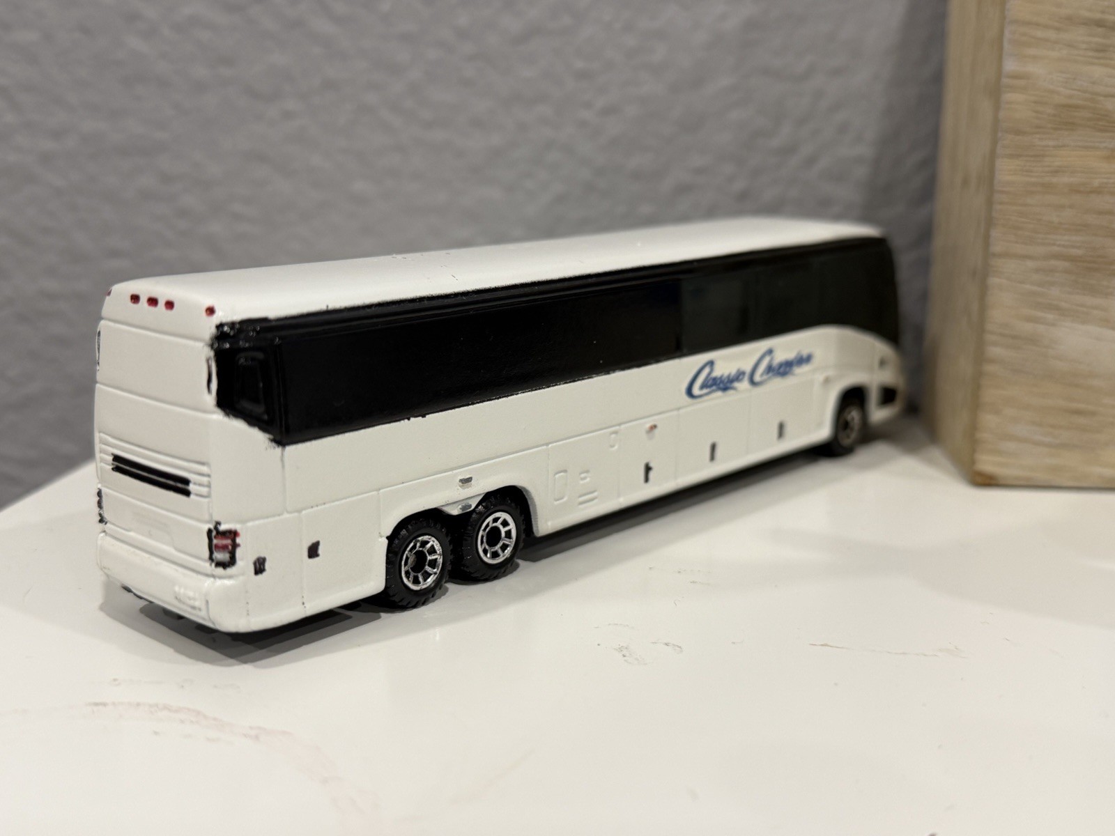 Custom Painted Matchbox MCI Motorcoach 1/64 scale