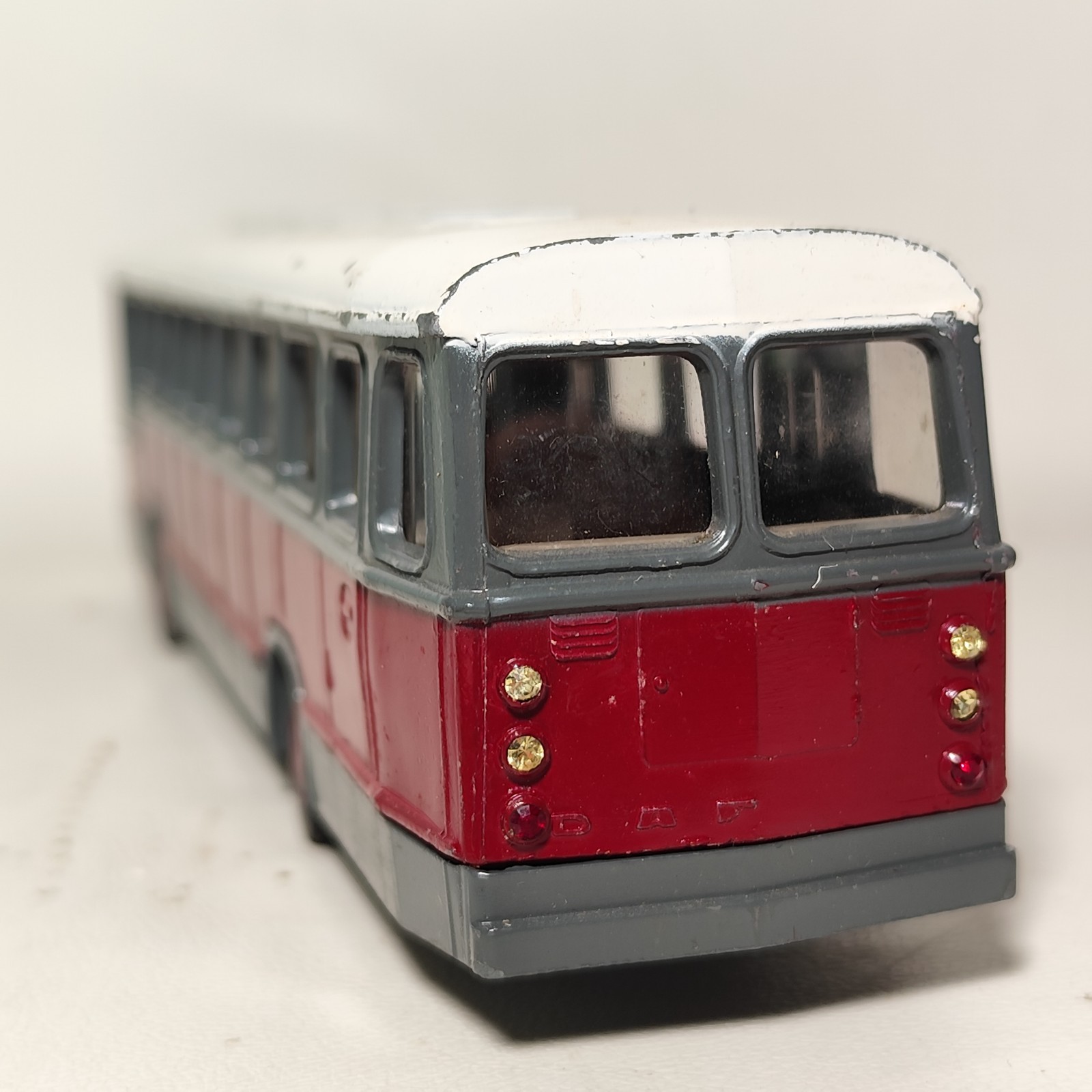 1:50 Lion Toys No.38 DAF City Bus Red White Made in Holland Diecast Bus