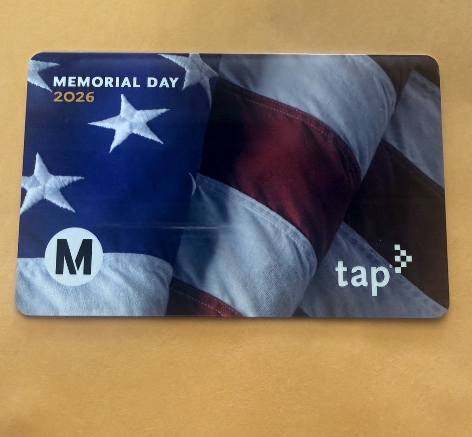 L.A Metro Tap Card- Memorial Day USA 2026