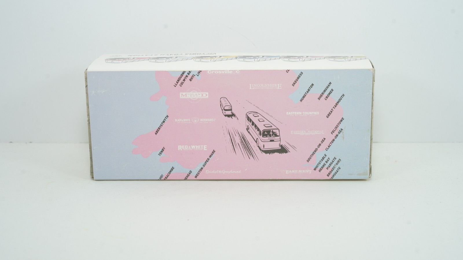 EFE Gilbow 1/76 Bristol RELH Red & White Victoria Coach Series Bus 99709 NEW B23