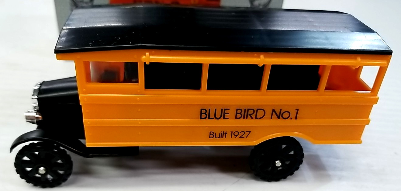 Jimson Blue Bird #1 School Bus Display Model (box 335)