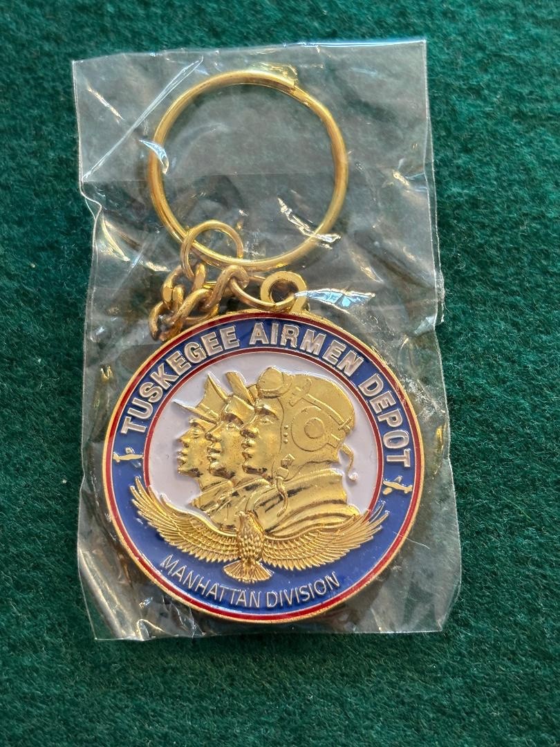 MTA New York City Transit Tuskegee Airmen Depot Commemorative Key Chain