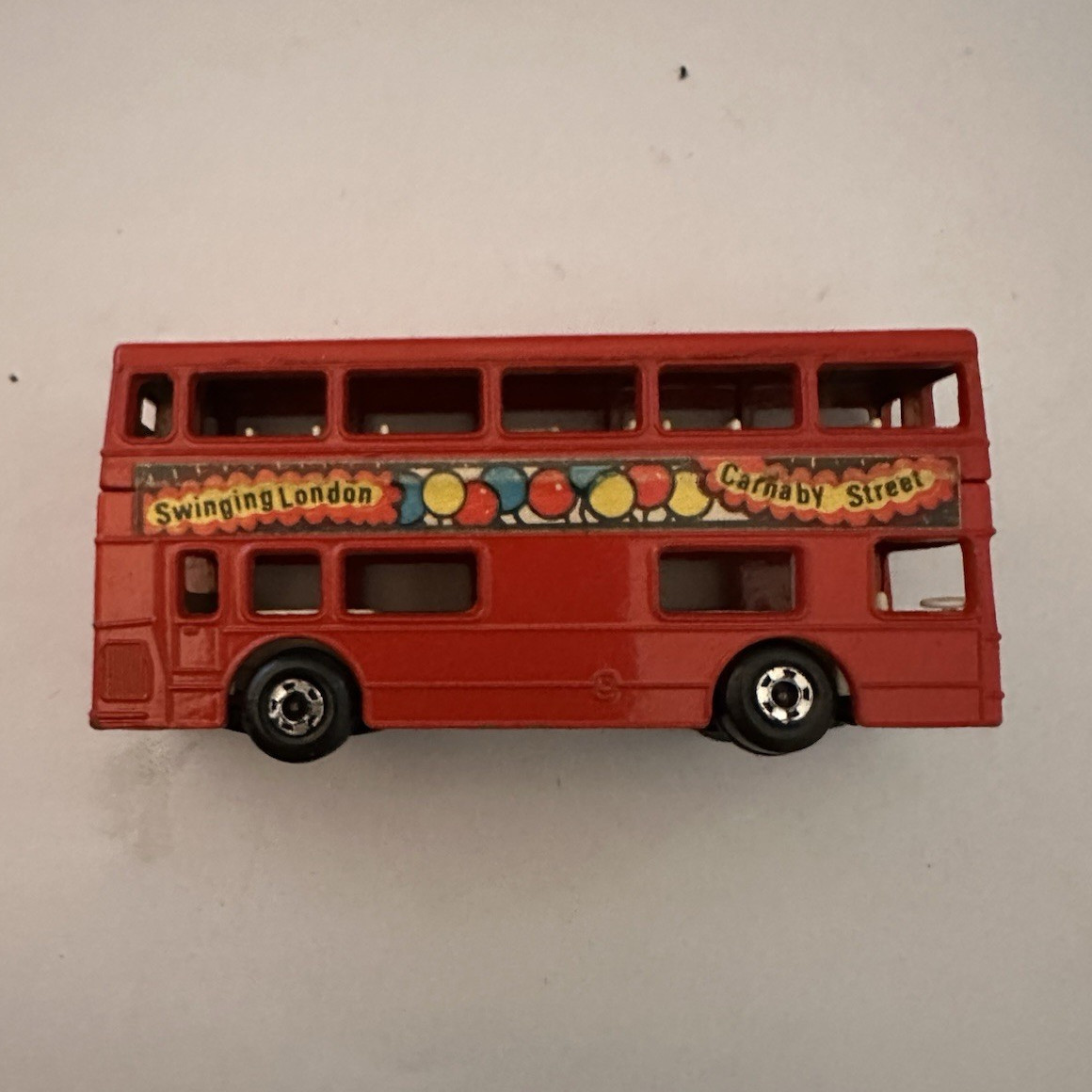 Matchbox No. 17 “The Londoner” Red Double Decker Bus Swinging London 1972