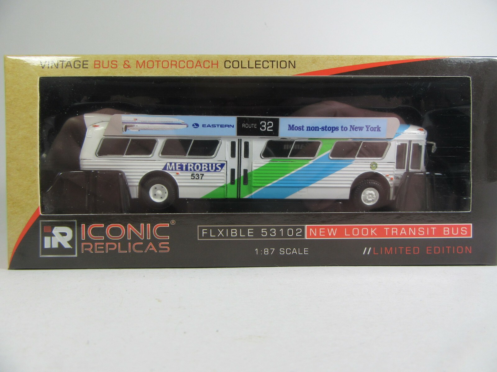 Iconic Replicas 1:87 Bus Flxible 53102 Transit Miami Dade USA