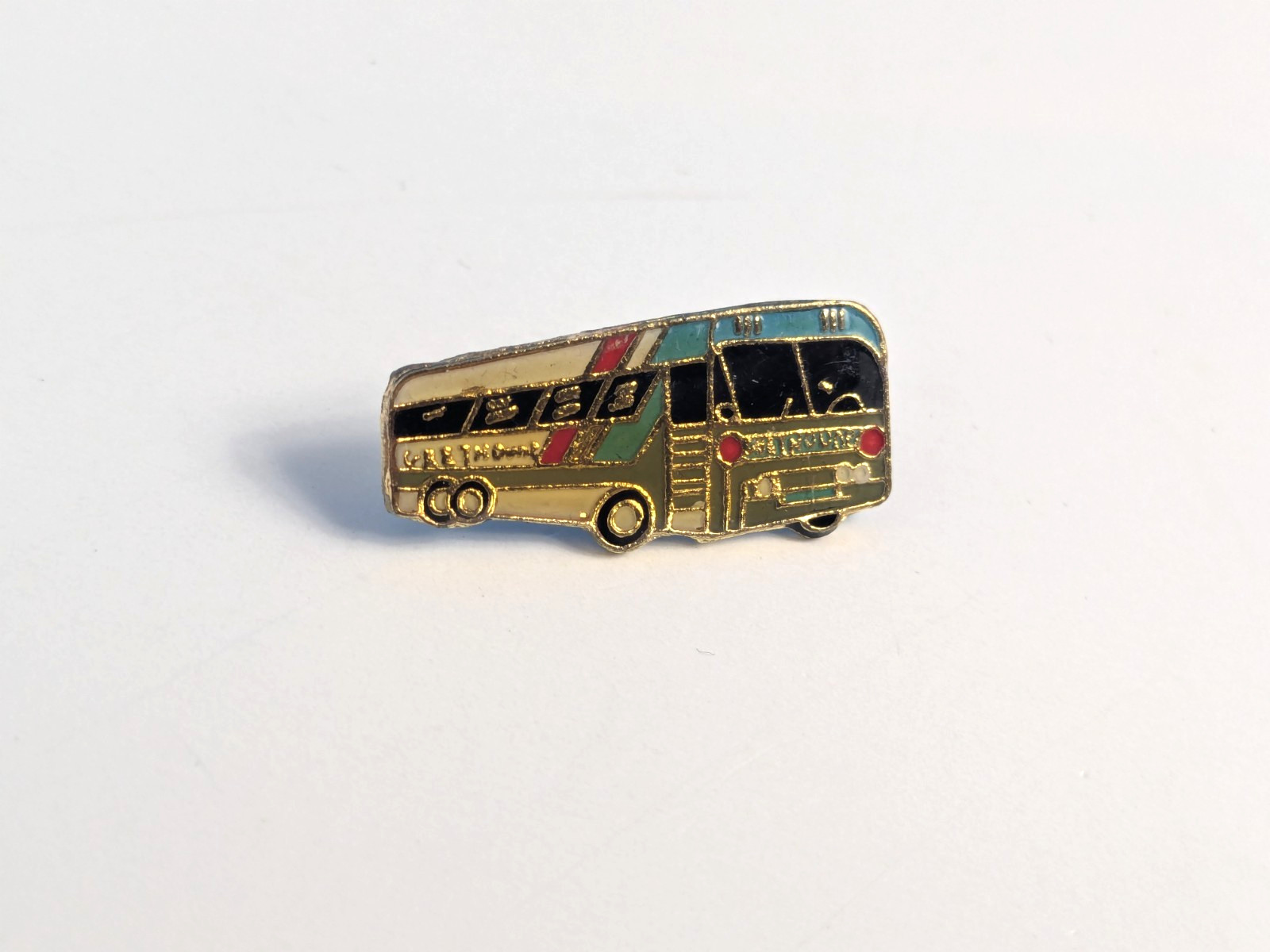 Vintage Bus Greyhound Transit Lapel Pin Hat Tack.