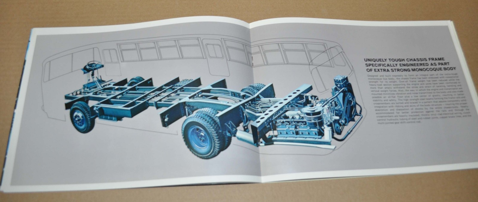1979 Hino RC & RE Bus Japanese Brochure Prospekt EN