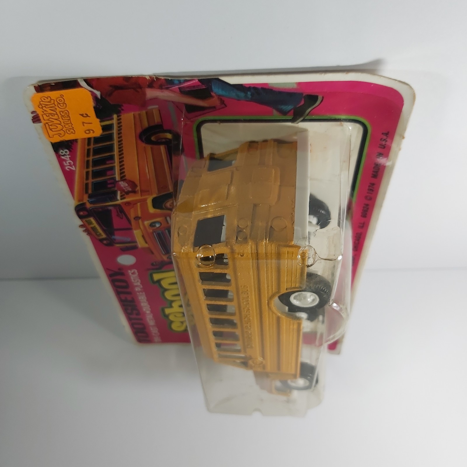 Tootsietoy Yellow School Bus die-cast metal