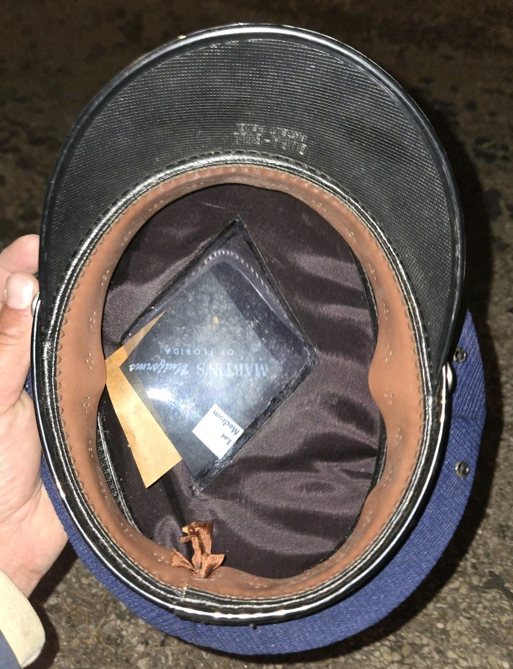 Vintage Charter Autobus Coach Dress Hat Cap Chartwr Coach Service 33 Hat Badge