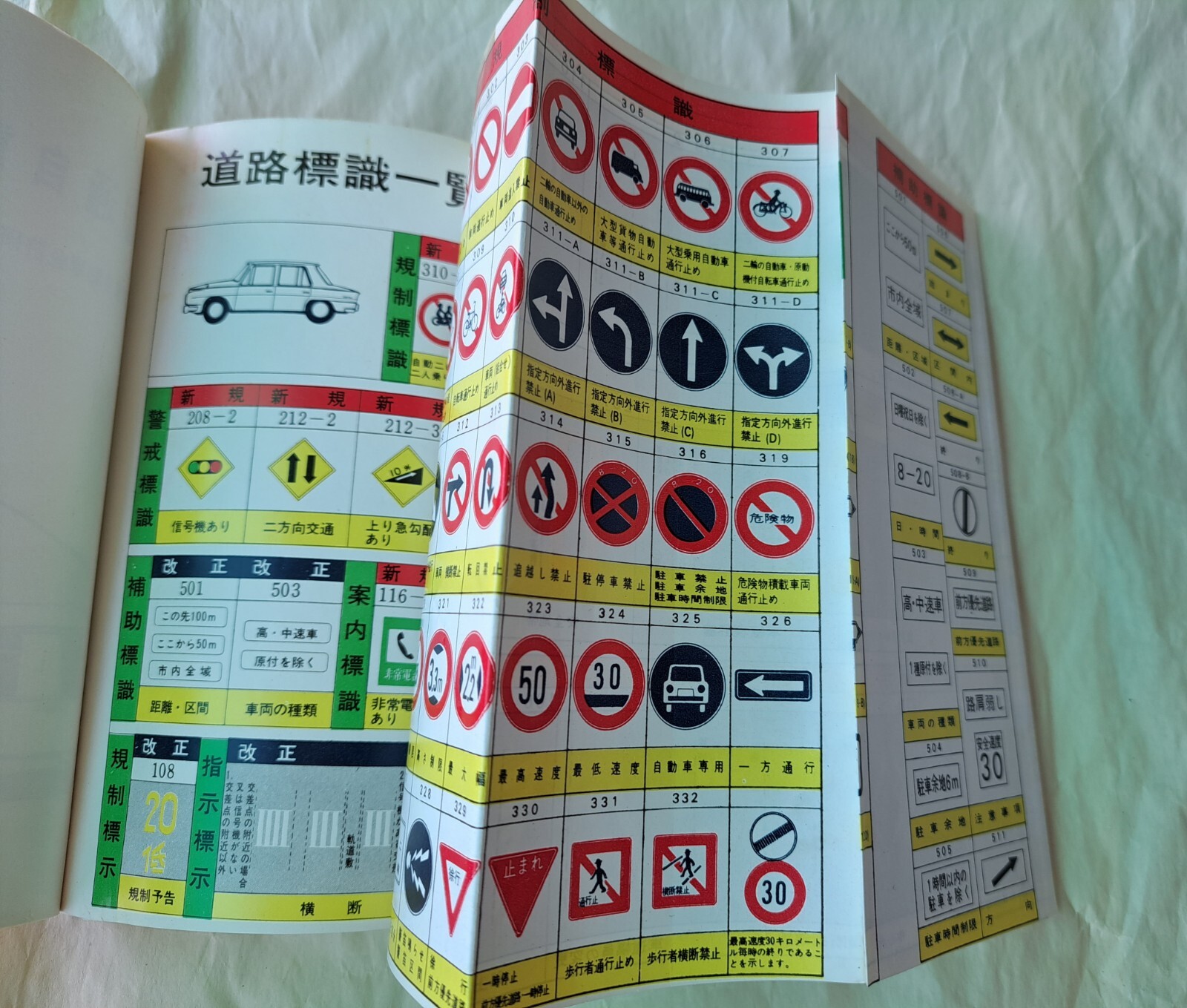 Vintage Japanese Driver’s Handbook 1965 PONTIAC GTO With Dust Jacket