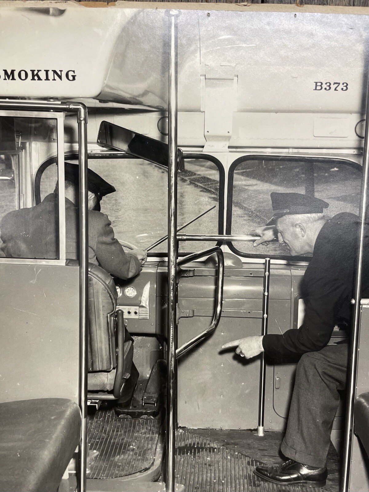 Vintage 40s New Jersey Bus Driver Training School Promo Large Scale Photo 10/13