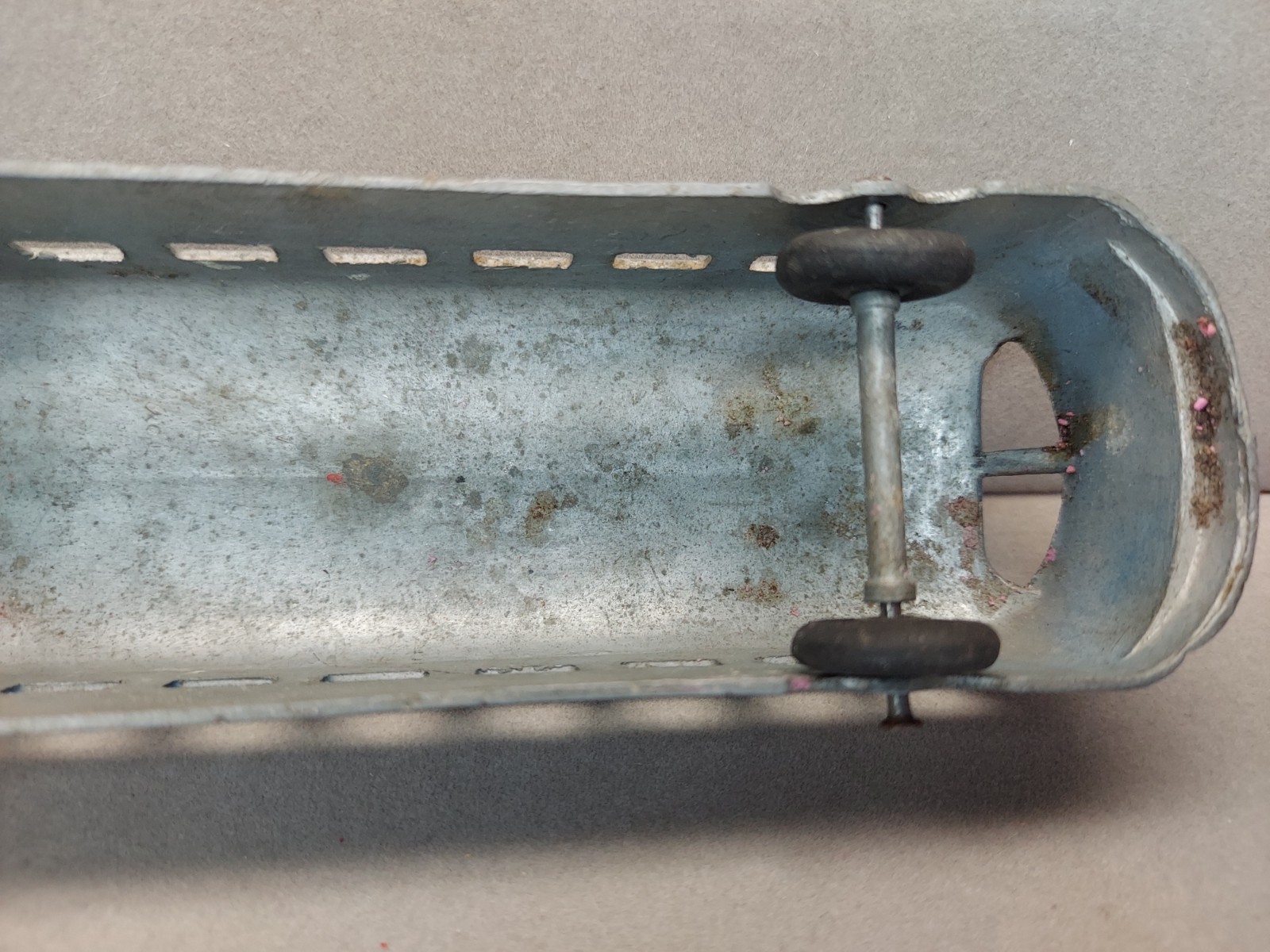 Vintage Greyhound Lines Bus Pressed Steel Toy Greyhound Bus Logo Advertising