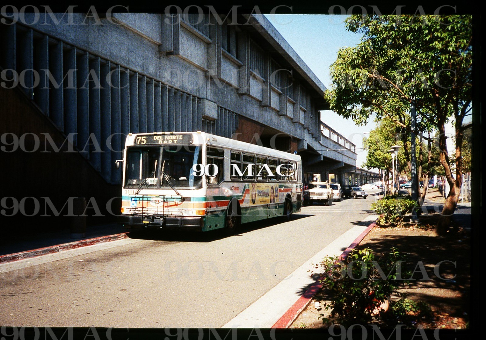 ACT. NABI BUS #3111. Original Slide. Oakland (CA) 2002. (A)