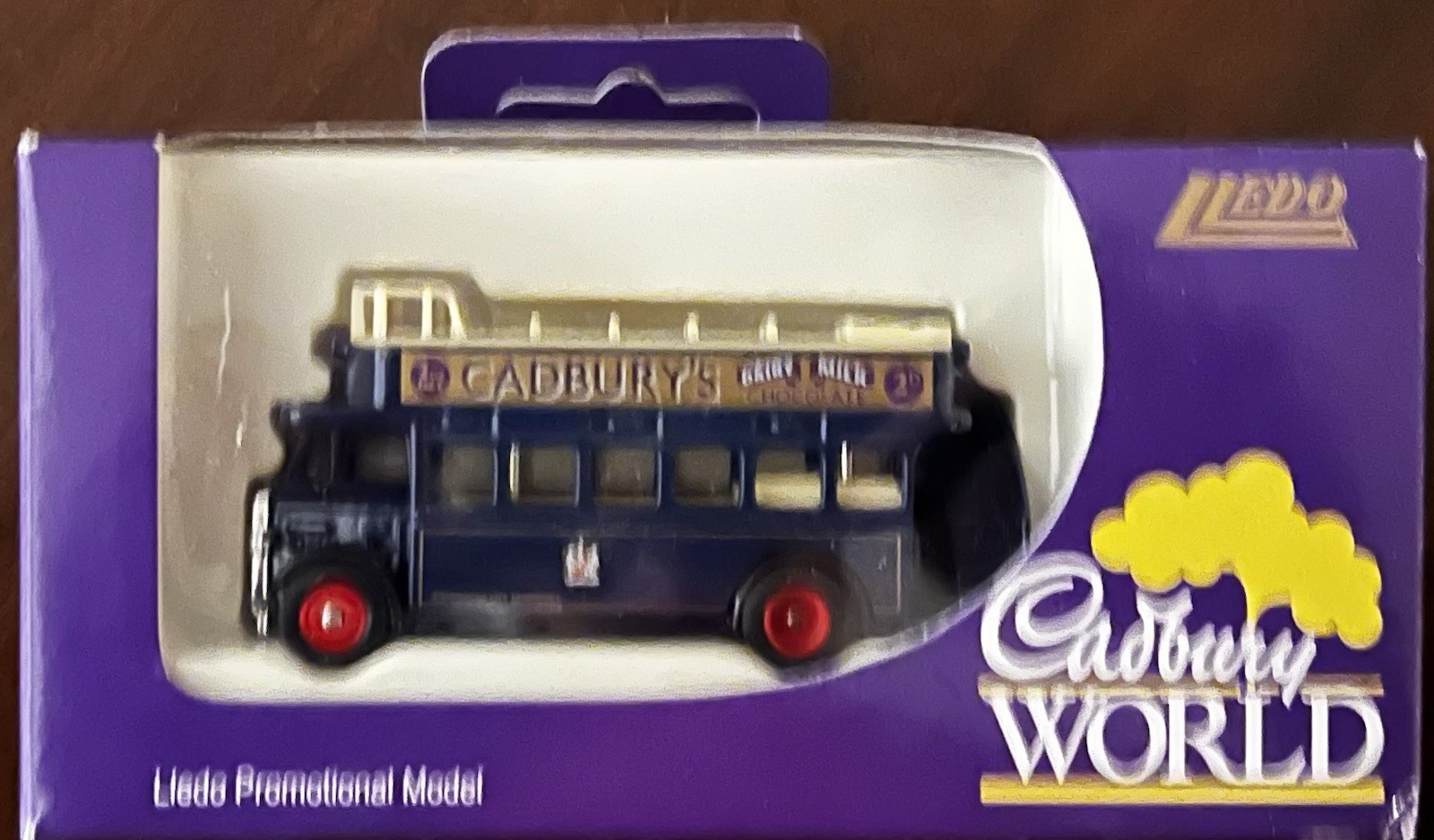 Ledo Cadbury World Promotional Model • Double Decker London Bus