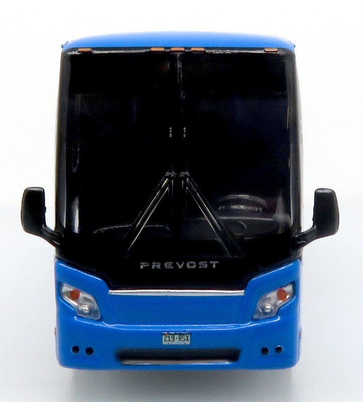 Iconic Replicas 1:87 Prevost H3-45 Coach: Landline / United Airlines
