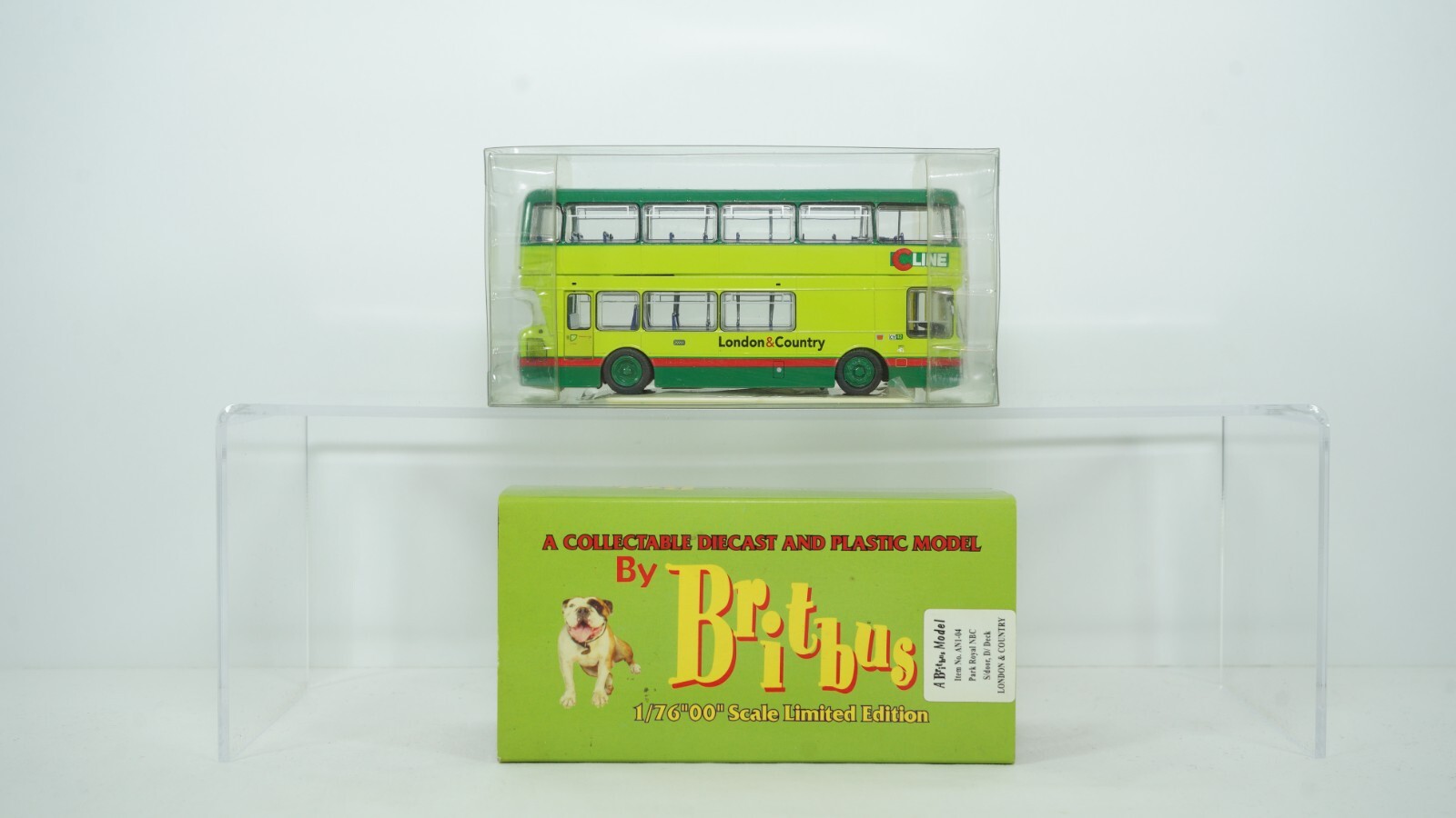 Britbus 1/76 Scale Park Royal NBC London & Country D/Deck Bus Item AN1-04 New B9