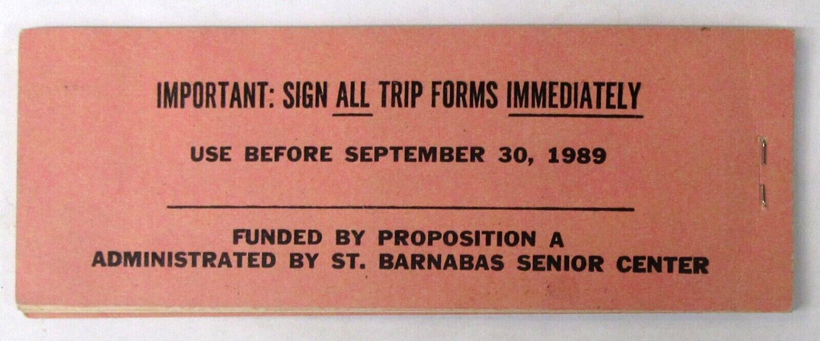 older booklet HOLLYWOOD-WILSHIRE TAXI COUPON BOOK