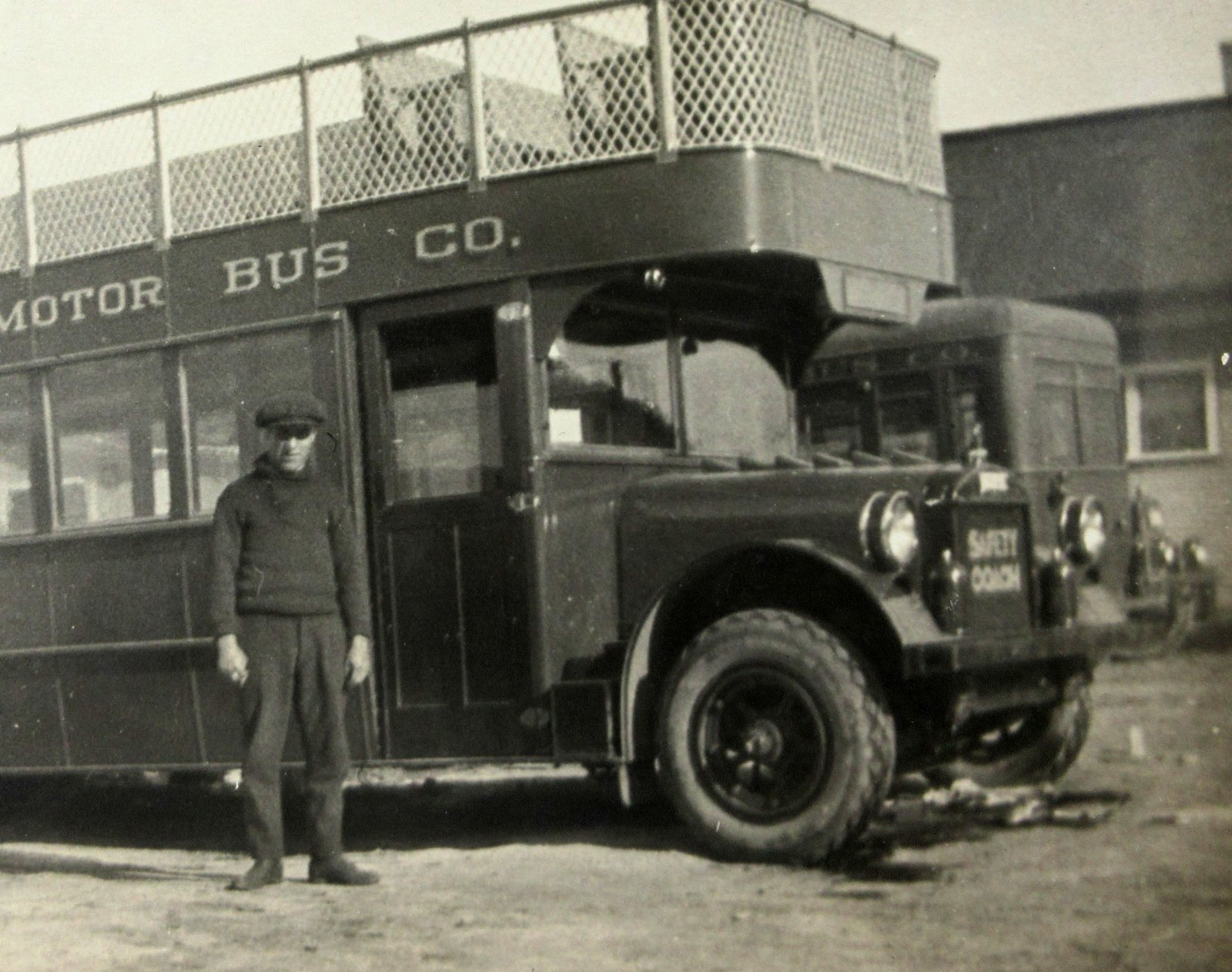 Pacific Electric Railway Los Angeles Motor Bus Company Double Decker Photo 1928