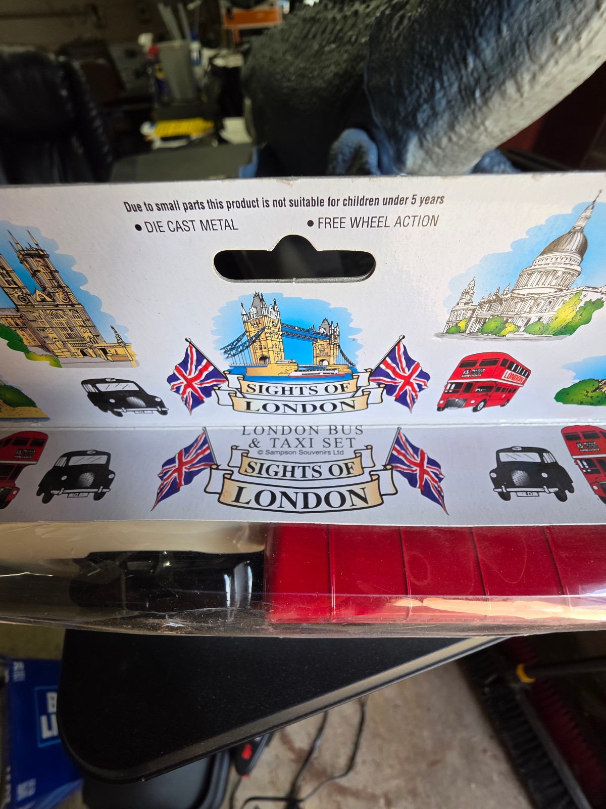 LONDON BUS AND TAXI SET SIGHTS OF LONDON NIB RARE SET