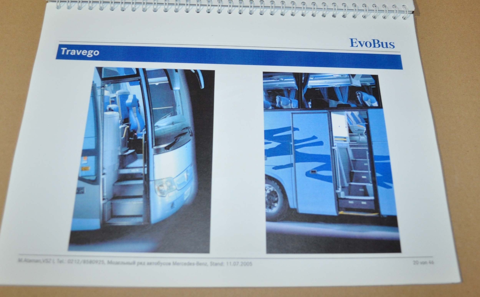 Mercedes Benz Model Range Bus Omnibus Brochure Prospekt 2005 RU