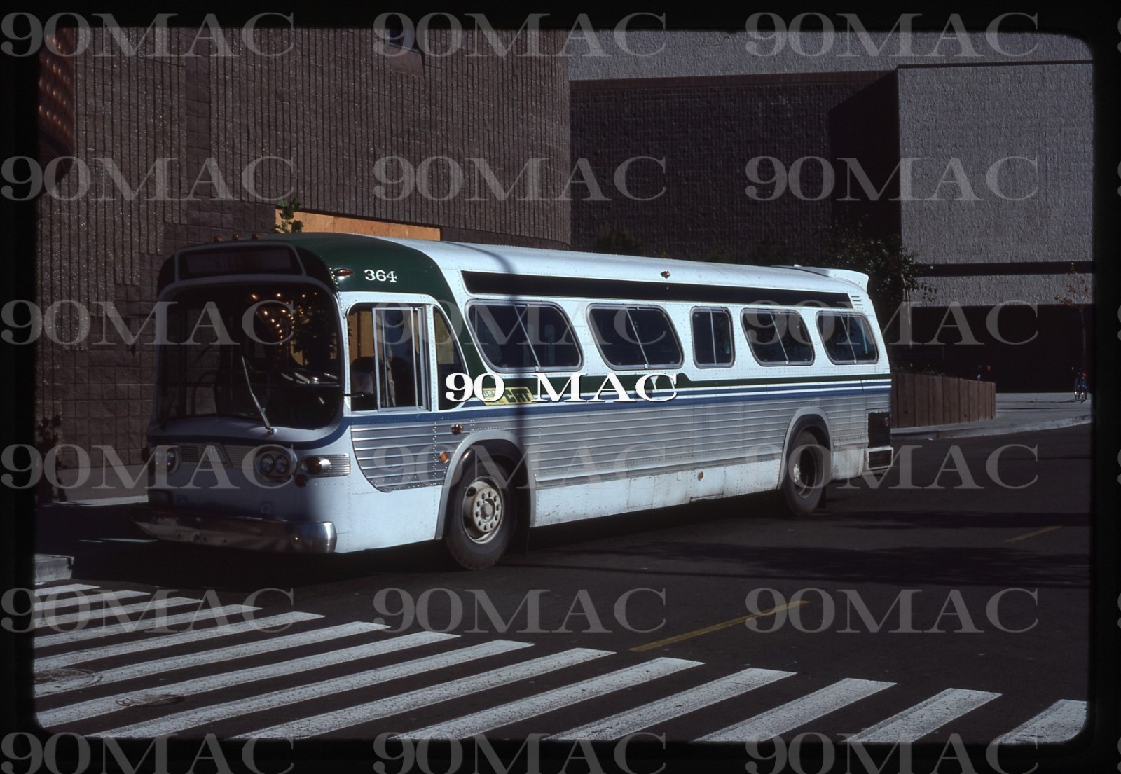 WESTCAT. GM COACH BUS #364. Pinole (CA). Original Slide 1978.