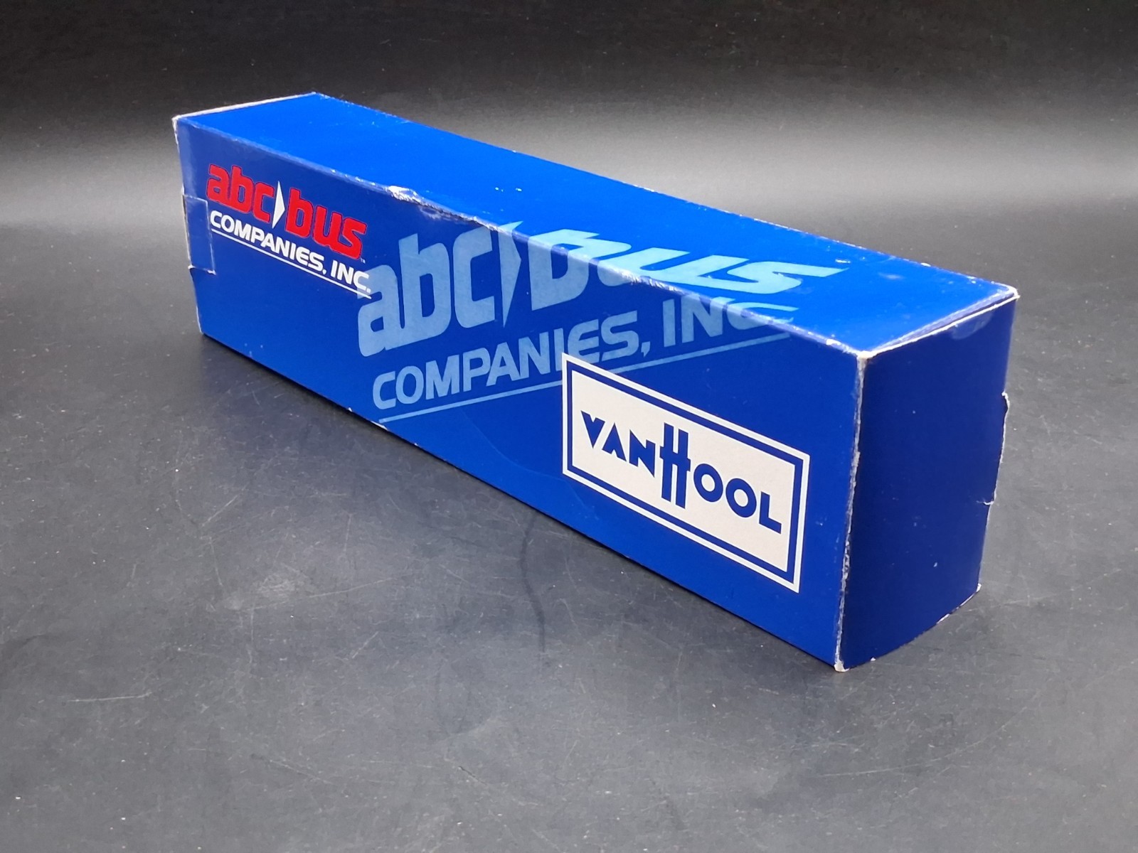 Vintage ABC Bus Companies Vanhool Zona Tours Promo Coin Bank 11″ New N Open Box