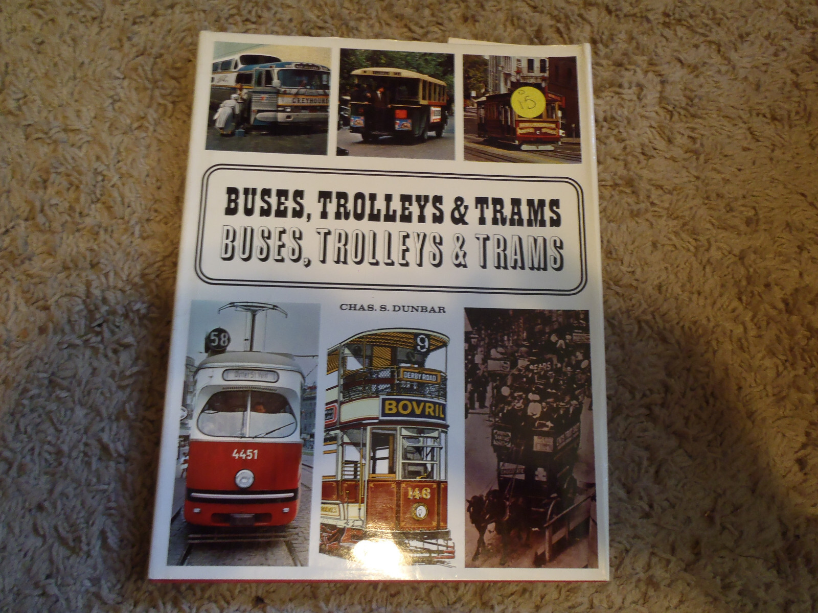 Buses, Trolleys, and Trams Hard cover Book