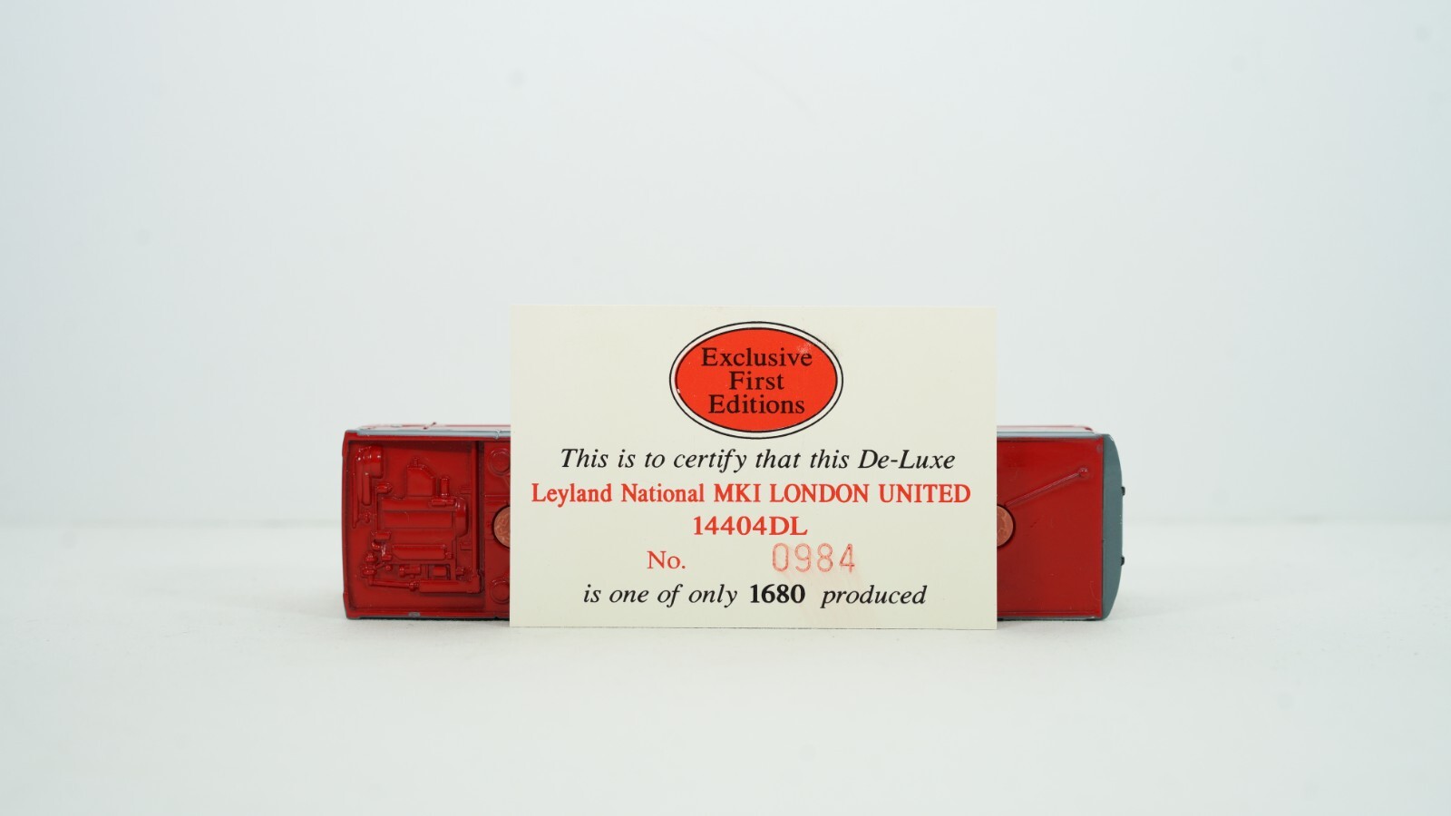 EFE Gilbow 1/76 Leyland National London United Bus Item 14404DL NEW HO6