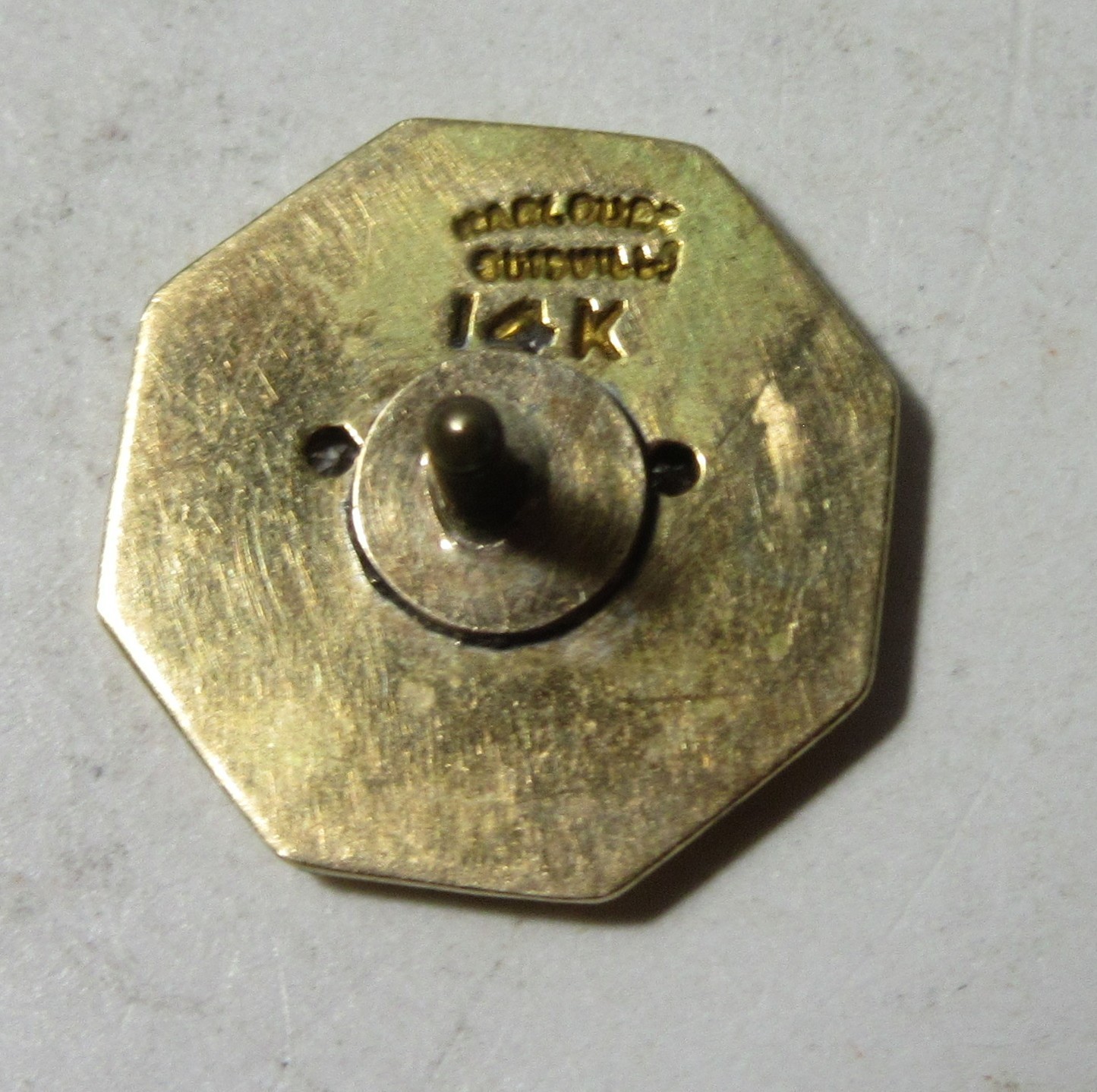 Louisville Taxi Cab & Transit Co. 35 Year Pin 14K Gold Collectible LTC14KGD-35