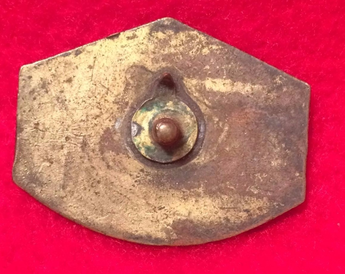 VINTAGE 1916 NEW YORK LICENSED CHAUFFEUR PIN BADGE # 73172 Enameled Brass